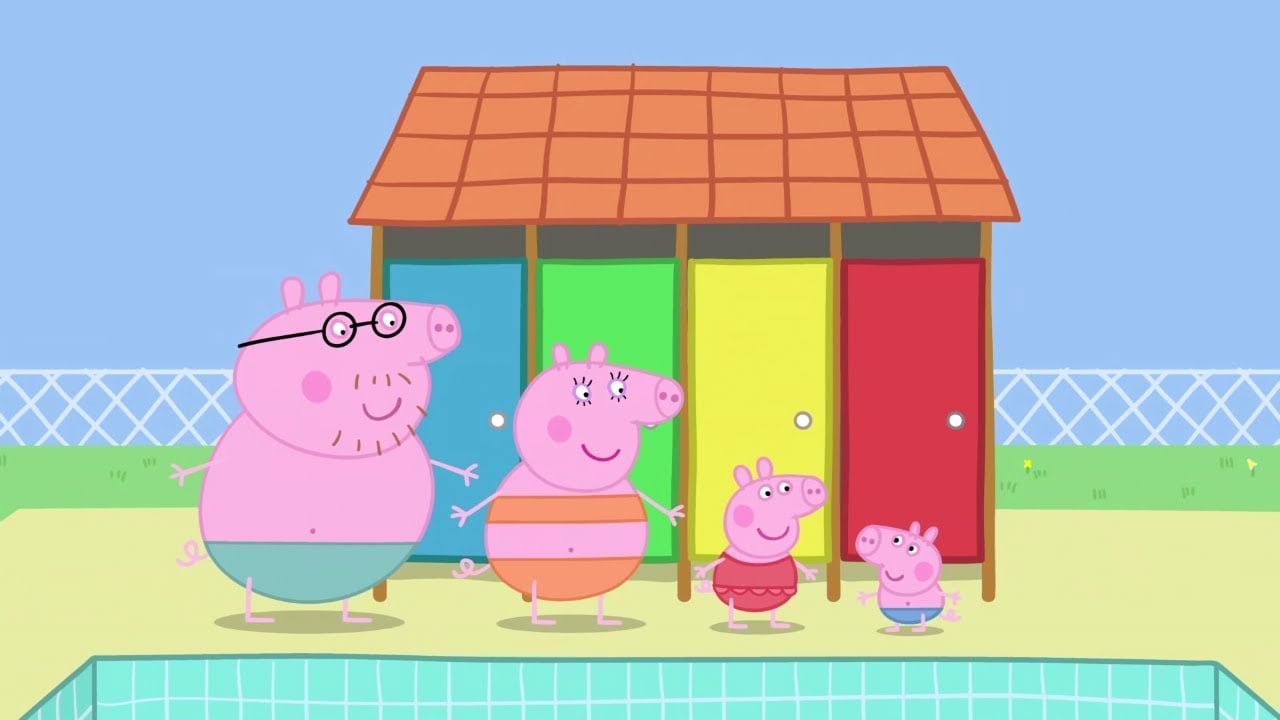 Peppa Pig Goes Swimming img